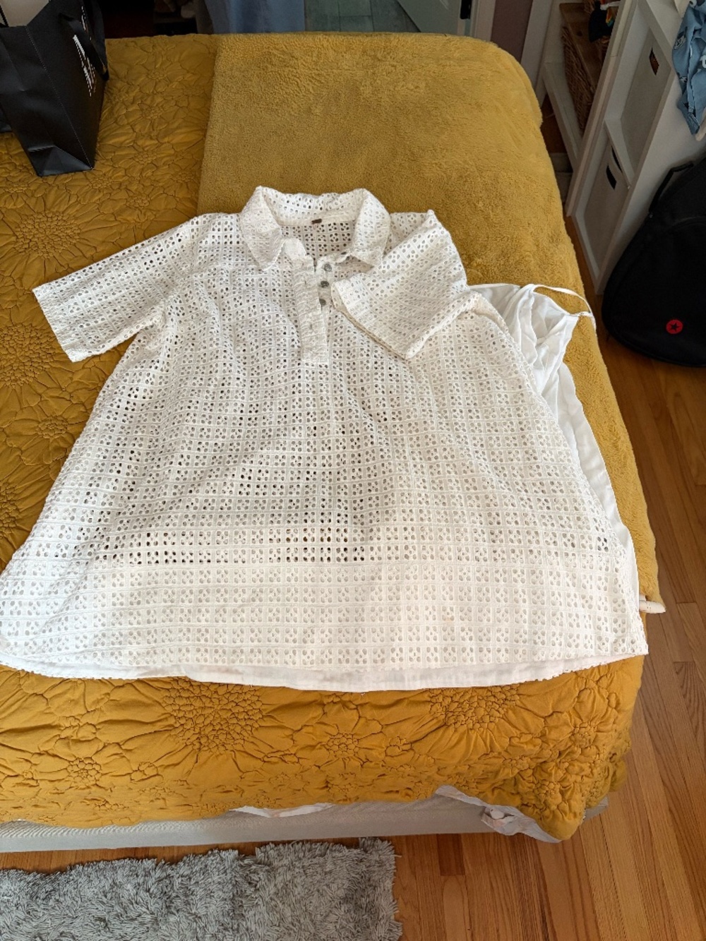 Free People White Sundress with slip